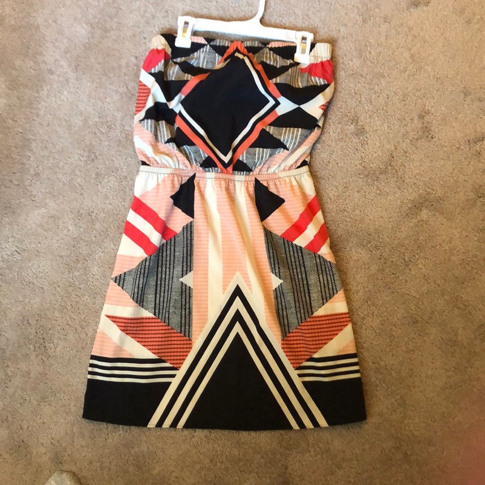 Express strapless dress